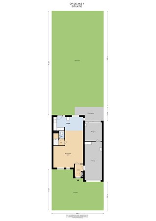 Floorplan - Op de Aks 7, 6191 NJ Beek